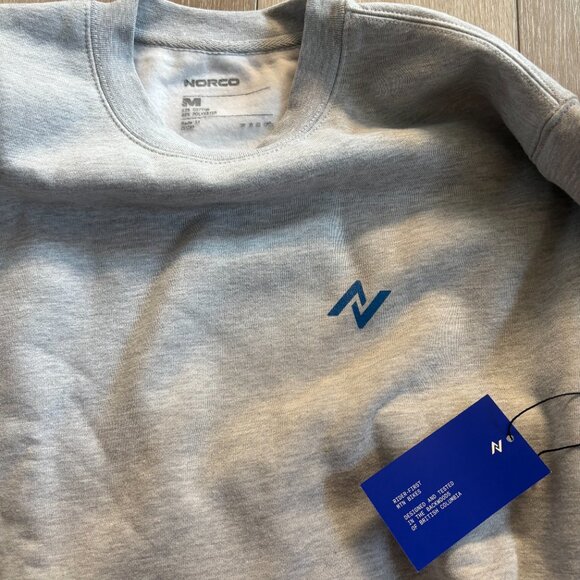 Norco Icon Crewneck Sweatshirt – Grey, Size M (NWT) - Picture 2 of 3